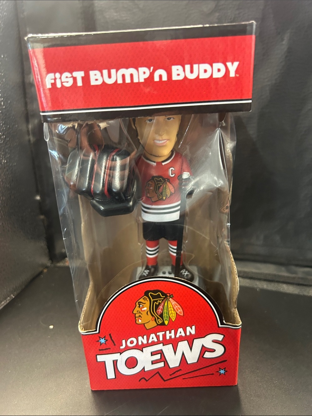 Jonathan Toews Fist Bump'n Buddy Action Figure - Red